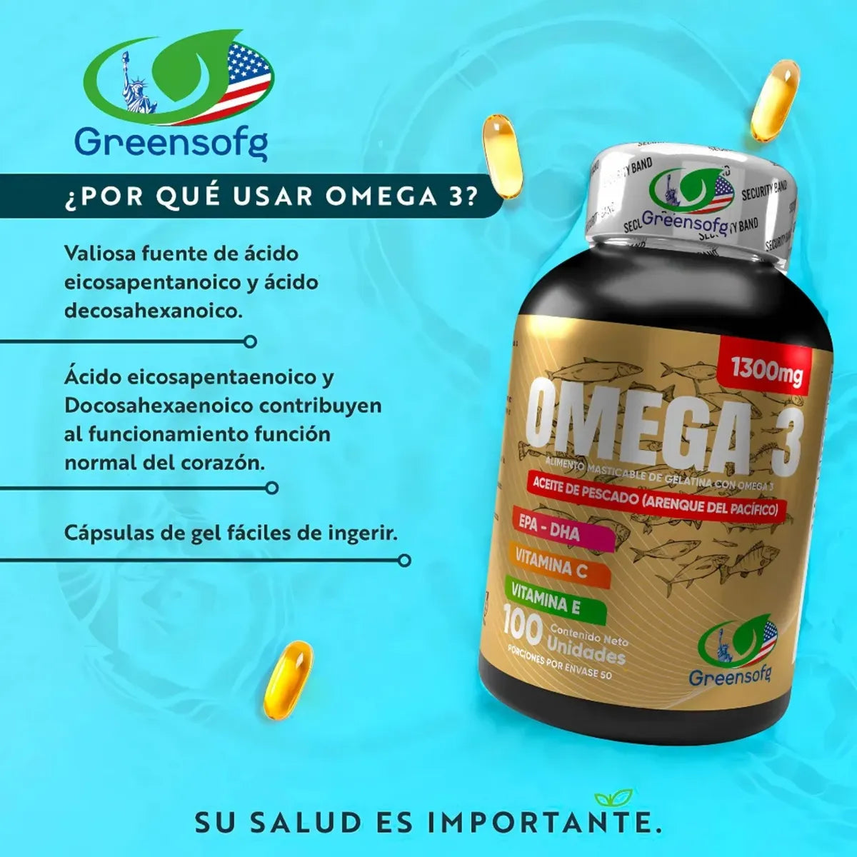 COMBO OMEGA 3 INVIMA SOFTGELS X 2 UND