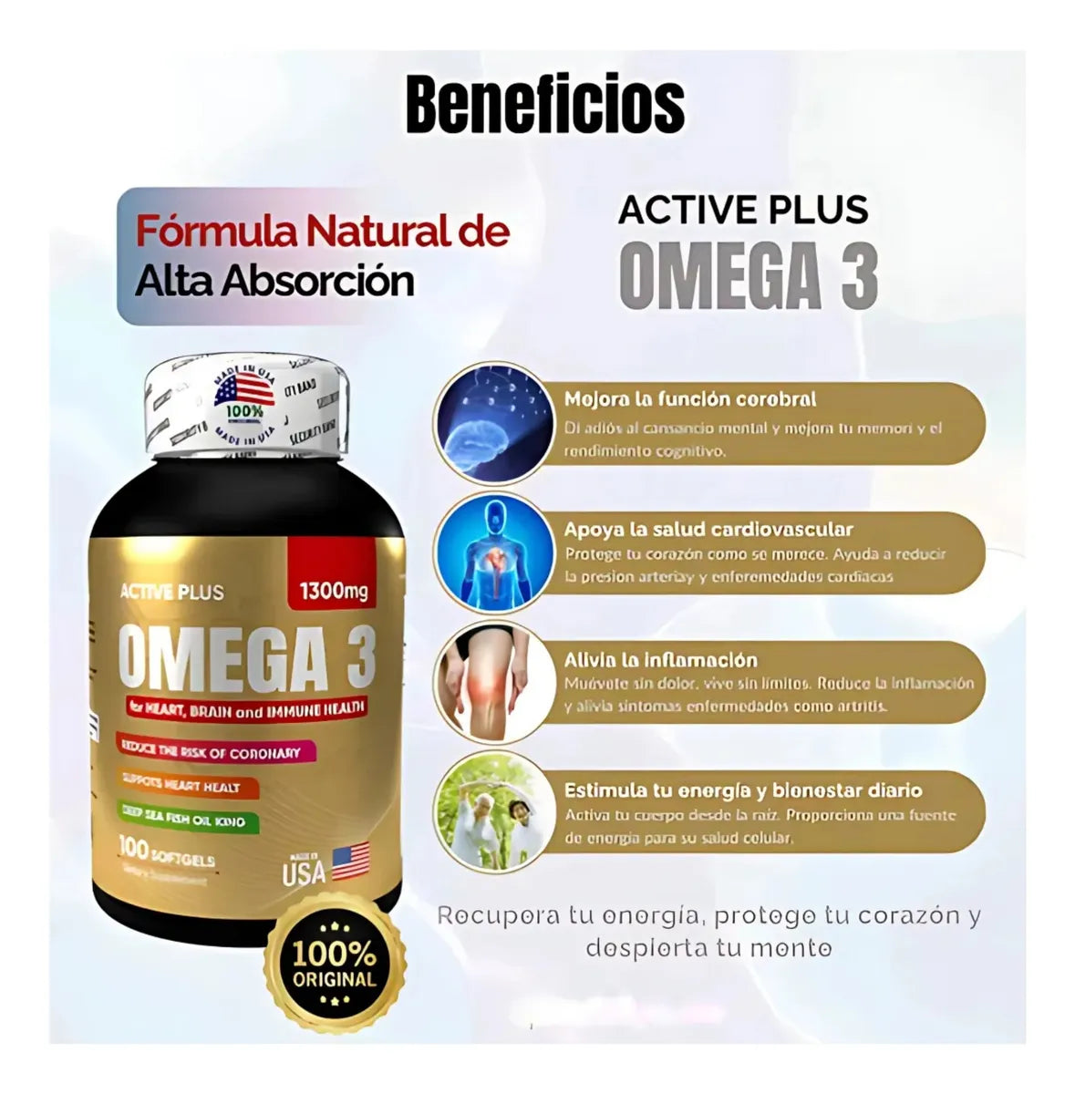COMBO OMEGA 3 INVIMA SOFTGELS X 2 UND