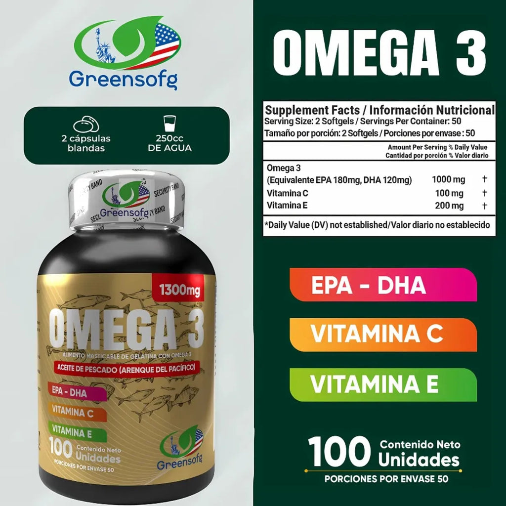 COMBO OMEGA 3 INVIMA SOFTGELS X 2 UND